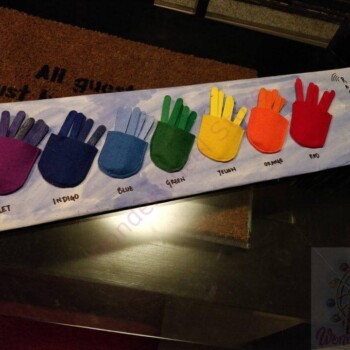 Rainbow Busy Board