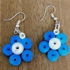 Quilled Earing And Bracelet Set