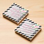 Monochrome Striped Gift Tags