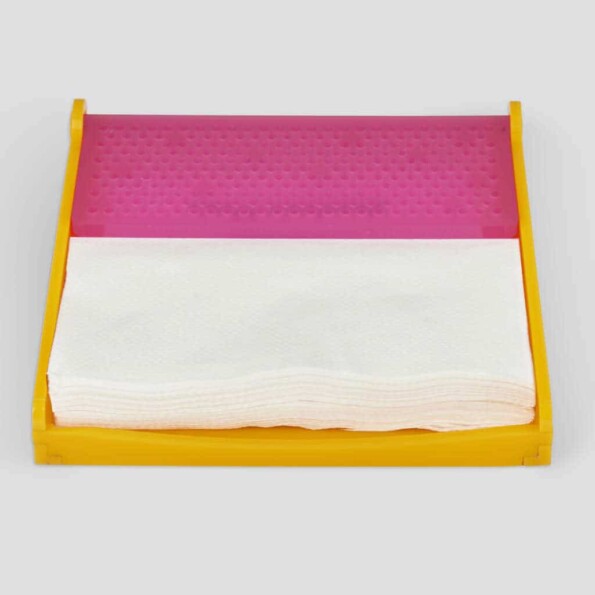 Napkintray Yellowpink 01 Front