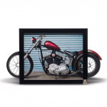 Motorbike 3D Wall Art