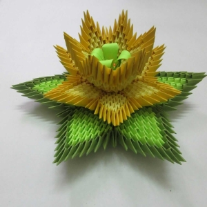 Handmade Origami Lotus