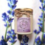 Lavender Scented Natural Wax Candle
