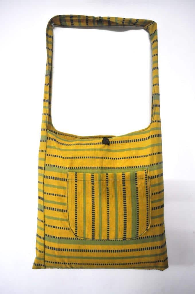 Buy Handmade Cotton Fabric Plain Shopping Utility Jhola Bag Online at  iTokri.com by ITOKRI CRAFTS INITIATIVE l iTokri आई.टोकरी