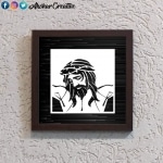 Jesus Stencil Frame