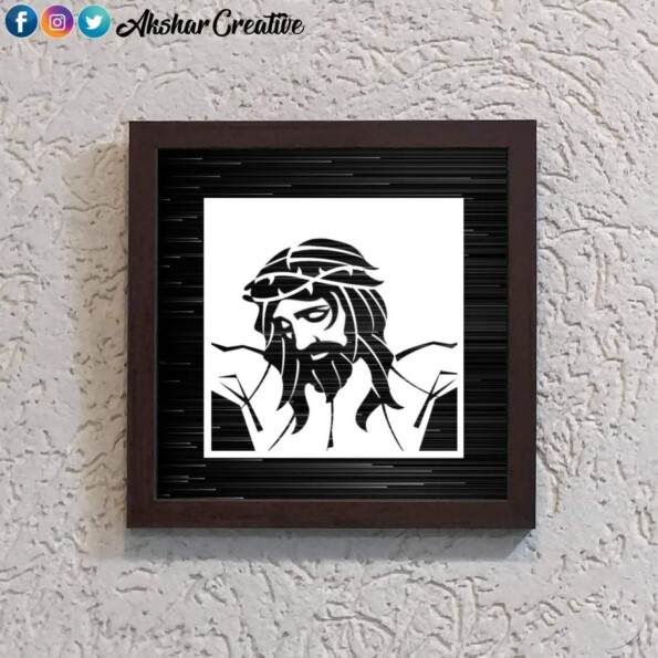 Wonderwheelstore | 25 | Acessf012 Jesus Stencil Frame