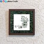 Wonderwheelstore | 25 | Acessf014 Krishna Flute Stencil Frame