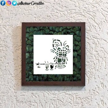 Wonderwheelstore | 25 | Acessf014 Krishna Flute Stencil Frame