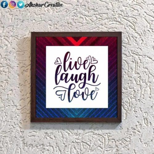 Wonderwheelstore | 28 | Aceqmsf016 Live Laugh Love Stencil Frame