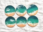 Ocean Resin Coasters