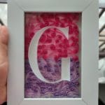Quilling Letter ‘G’