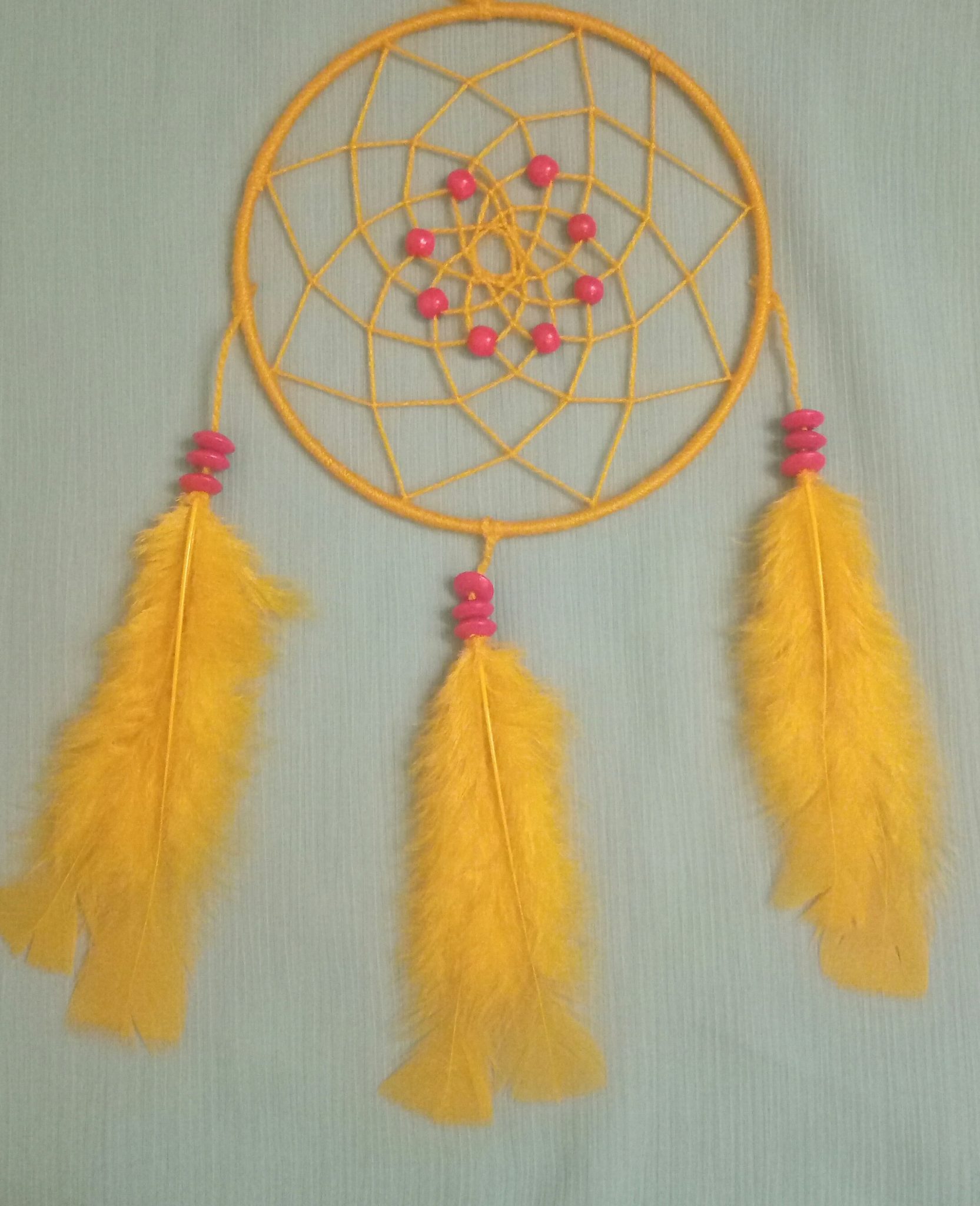 Sunshine Yellow Dream catcher | Wonderwheel Store