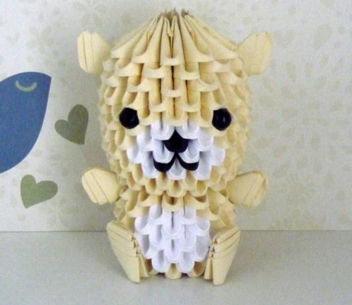 Wonderwheelstore 15 3d Origami Bear By Xxmystic Heartxx D5sm0ue Fullview 1