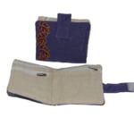 Purple Eco-friendly Atm wallet
