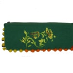 Green Jute pouch/pencil pouch