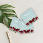 Floral Thank You Tags