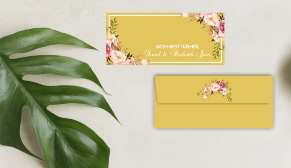 Pastel Floral Mustard