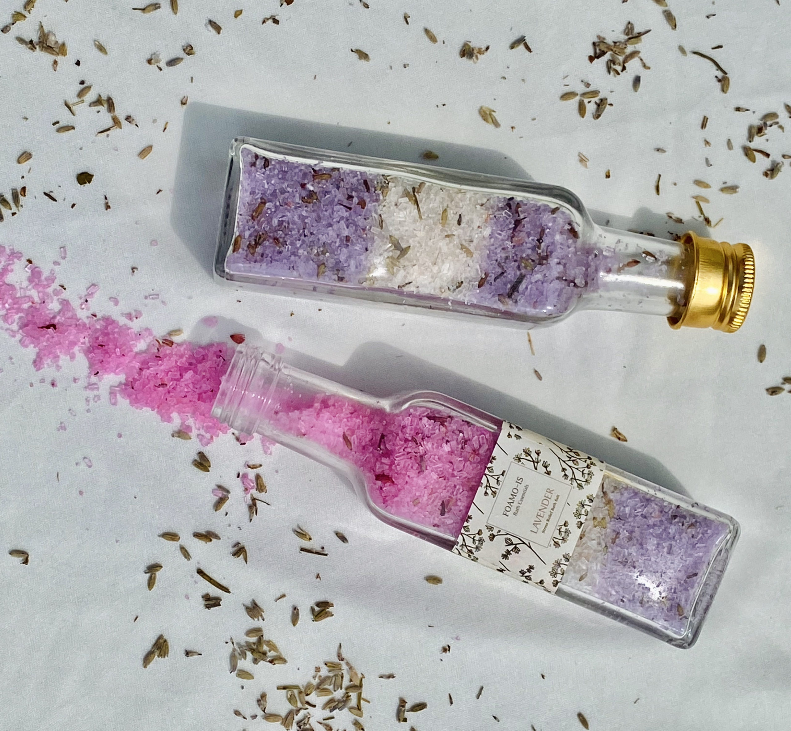 Relaxing/Stress Relief Bath Salt – Lavender