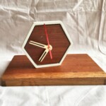 Hexagon Desk Clock