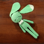 Plumtales Handmade Amigurumi Bunny – Hannah (Pistachio)