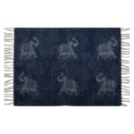 Grey Elephant Designer Floor Rug