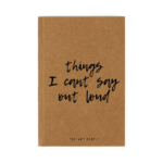 Can’t Say Loud Notebook