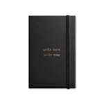 Write Here, Write Now Journal With Elastic Band