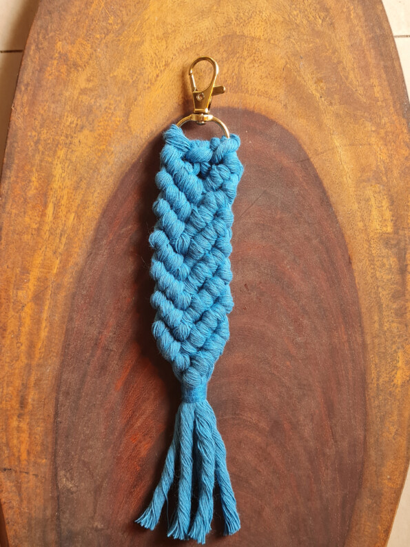 Macrame keyring