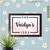 Acetanp011 The Vaidya Acrylic Nameplate