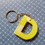 Alphabet keychain D3