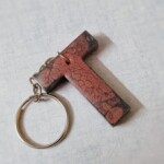 Alphabet keychain T1