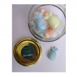 Mini heart soap jar
