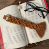 Handcrafted Knotted Natural Macrame Cotton Bookmark