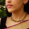 Durga Black Beads Necklace – NDJ636