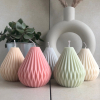 Spike Cube Sculpted Pastel Aroma Candle – Set of 5