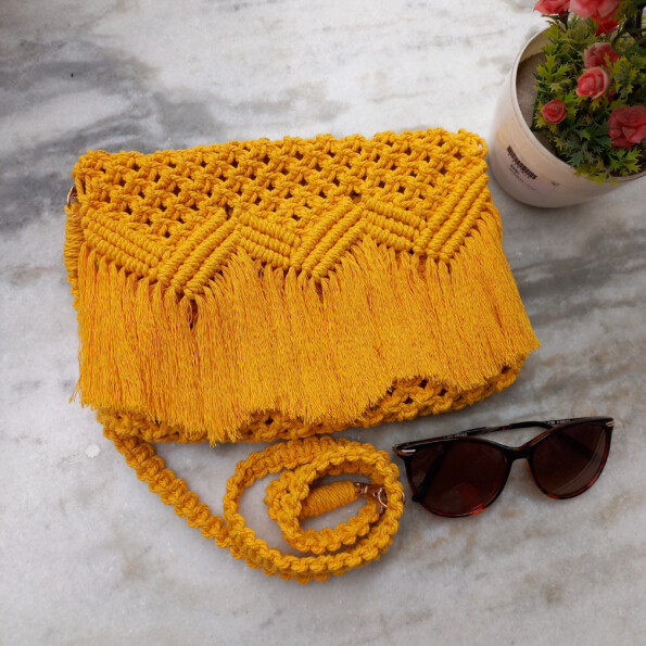 Mustard Sling Bag (2)