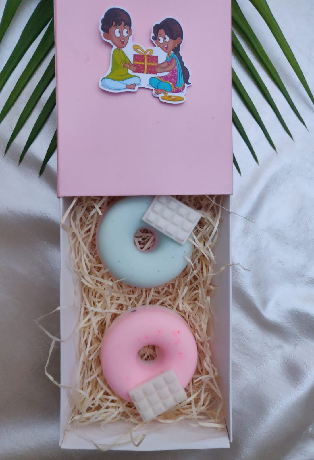 The Bubble Bliss Doughnut Soap Box