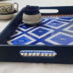 Iquat carpet design resin tray