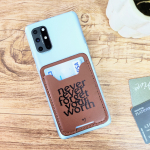 NEVER FORGET MOBILE WALLET TAN