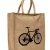 Jute Bag – Cycle Print Combo
