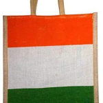 Jute Bag – Tricolor Print