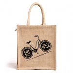 Jute Bag – Cycle Print