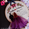 Embroidery hoopart with photo