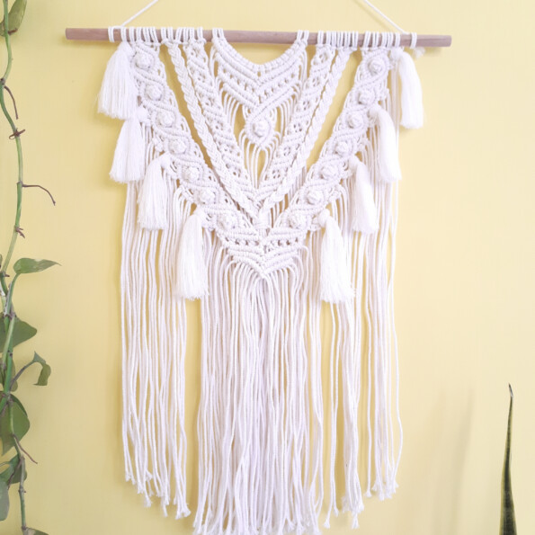 White Wall Hanging