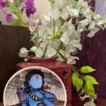 Krishna plate with stand