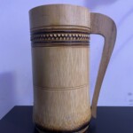 Bamboo beer mug