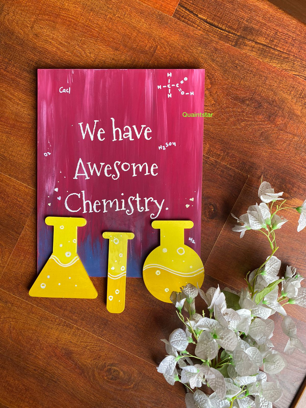 Chemistry Plaque