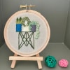 Embroidery hoops # BOOKs Cactus