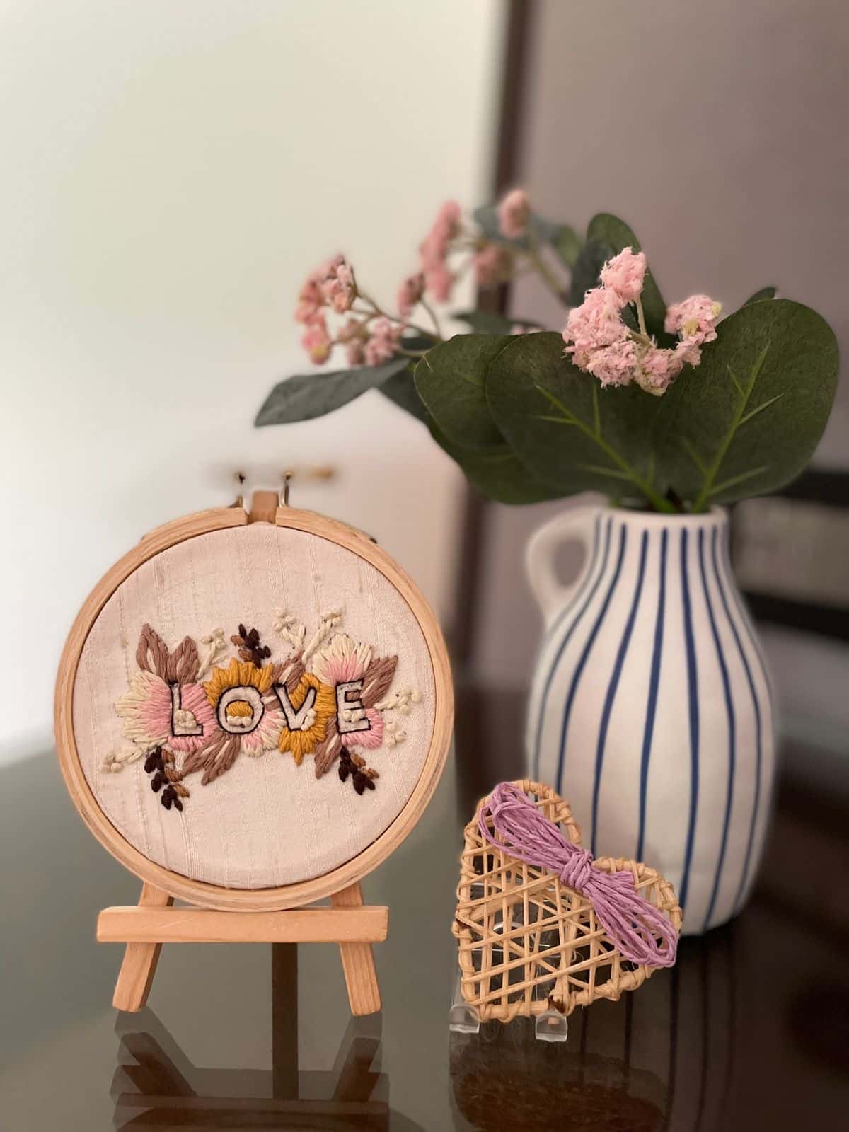 Embroidery hoops #LOVE