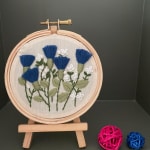 Embroidery hoops # BLUEBELL Flowers